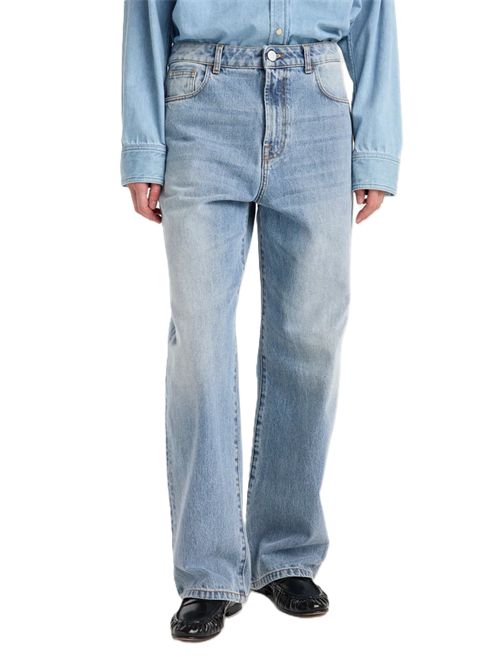 bruun - signature baggy denim | classic blue Róhe | 820-31-216470_502 CLASSIC BLUE